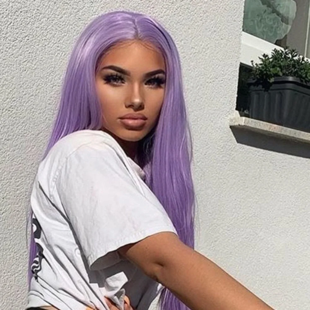 💫 22” LILAC STRAIGHT LACE FRONT WIG *NEW*  🆕🆕